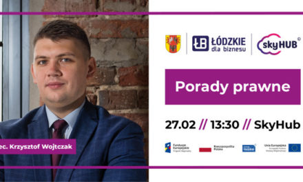 Bezpłatne porady prawne w SkyHUB