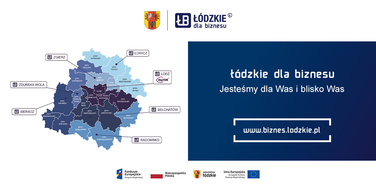 Województwo Łódzkie wspiera przedsiębiorców