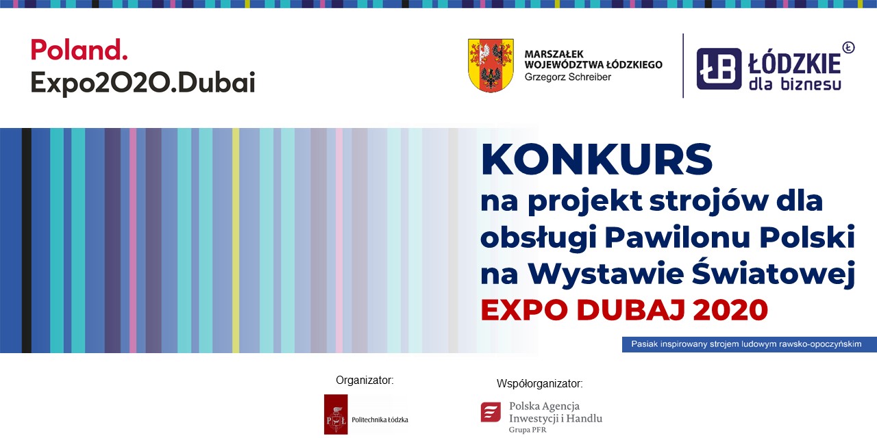 Konkurs na zaprojektowanie strojów dla obsługi Pawilonu Polskiego na EXPO DUBAJ 2020