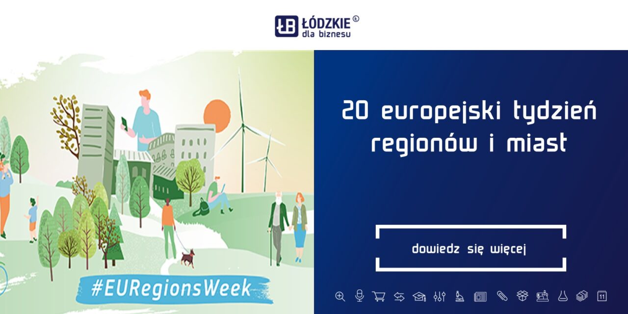 20 Europejski Tydzień Regionów i Miast 10-13.10.2022