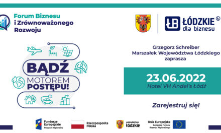 III Forum Biznesu i Zrównoważonego Rozwoju – Łódzkie 2022