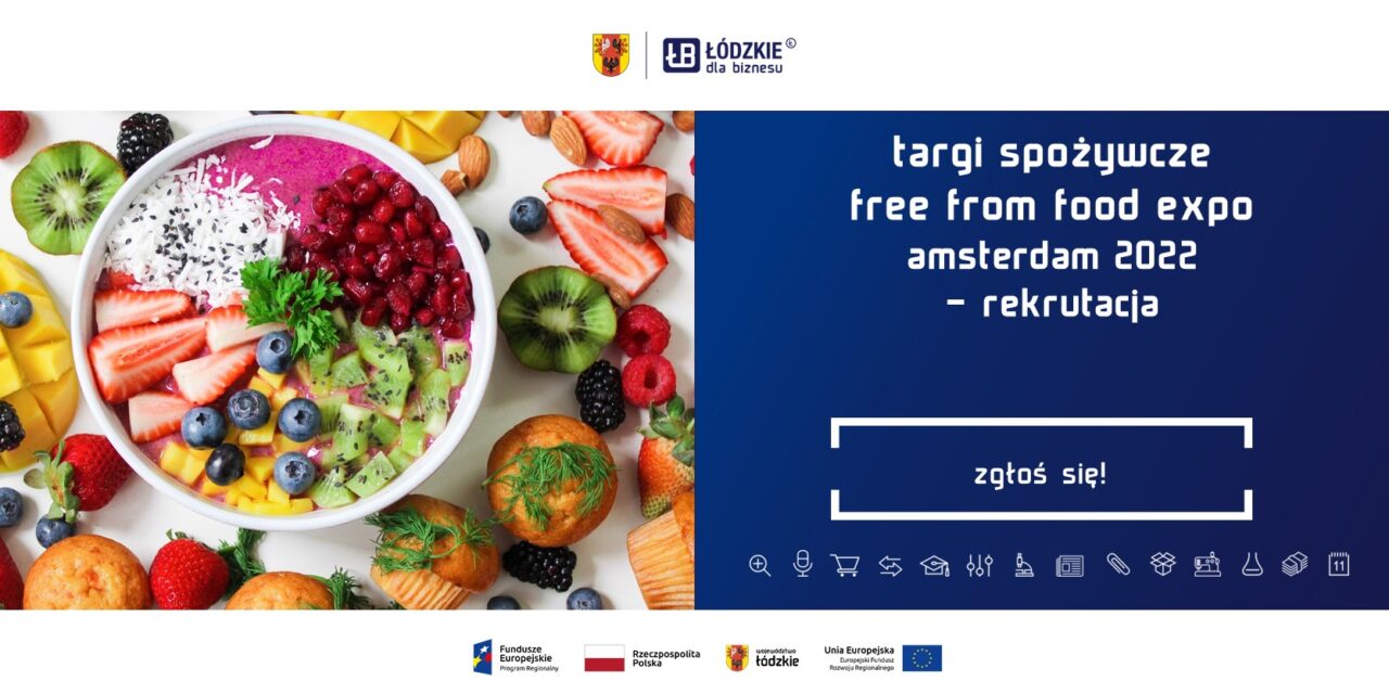 Rekrutacja na targi spożywcze FREE FROM FOOD EXPO 2022 w Amsterdamie