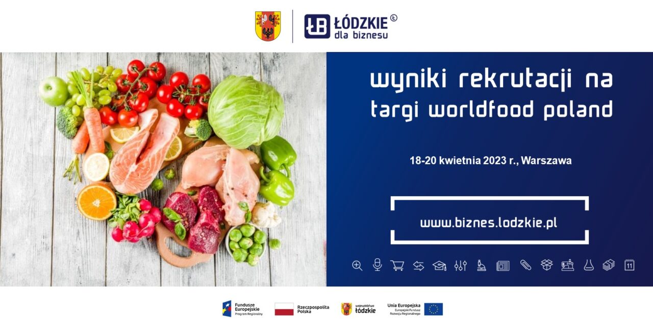 Wyniki rekrutacji przedsiębiorców z sektora MŚP do udziału w targach WorldFood Poland w Warszawie