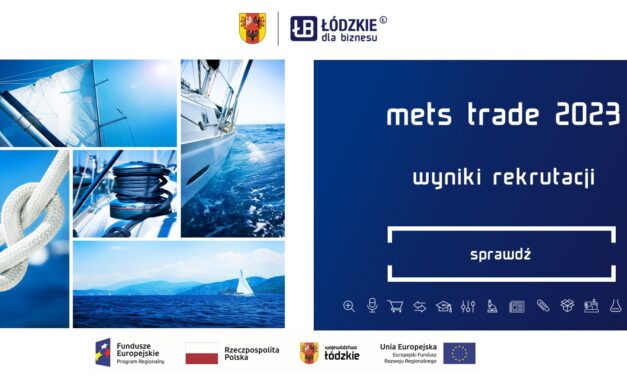 Wyniki rekrutacji na targi żeglarskie METSTRADE 2023