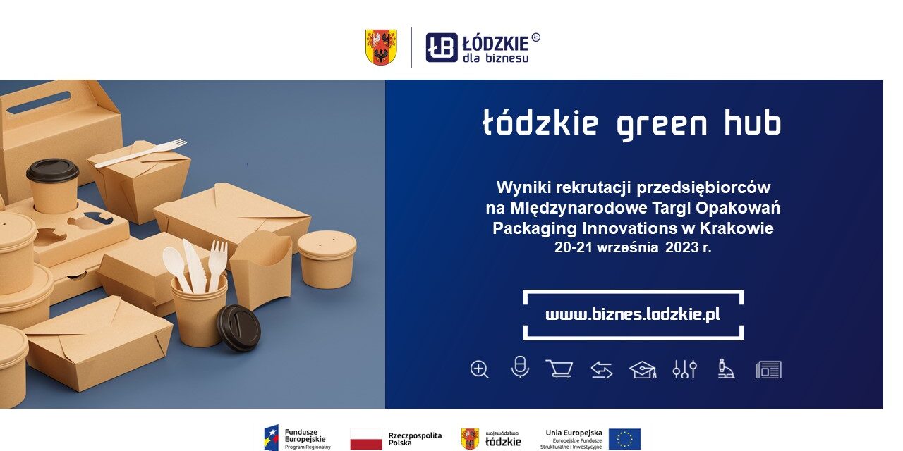 Wyniki rekrutacji przedsiębiorców na Międzynarodowe Targach Opakowań Packaging Innovations w Krakowie