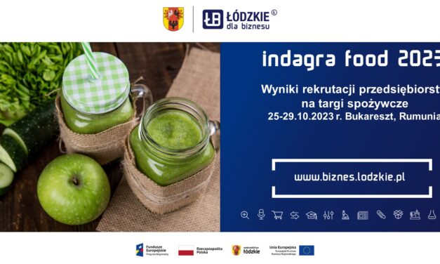Wyniki rekrutacji przedsiębiorstw z branży spożywczej na targi Indagra Food 2023 w Bukareszcie