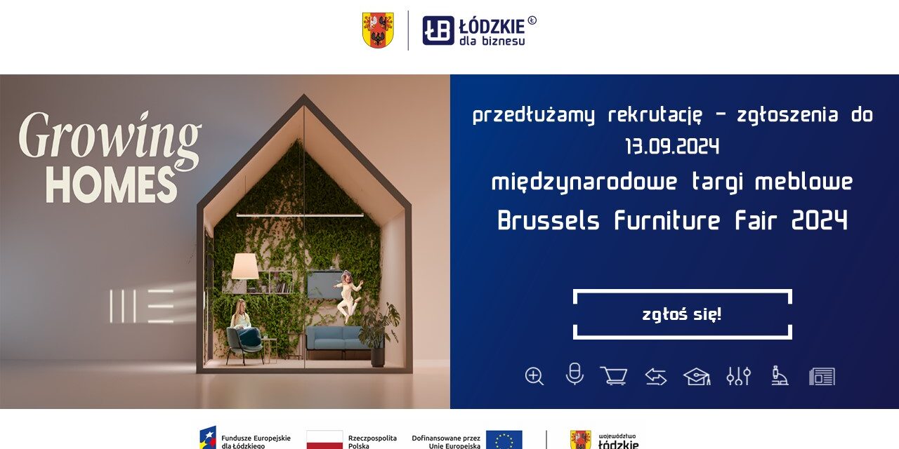 Przedłużenie rekrutacji na międzynarodowe targi meblowe Brussels Furniture Fair 2024