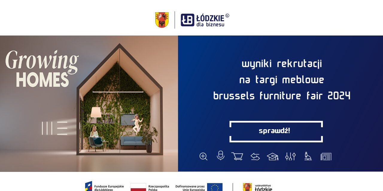 Wyniki rekrutacji przedsiębiorców do udziału w targach Brussels Furniture Fair 2024