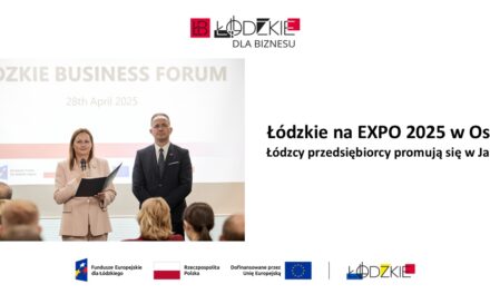 Łódzkie na EXPO 2025 w Osace. Łódzcy przedsiębiorcy promują się w Japonii