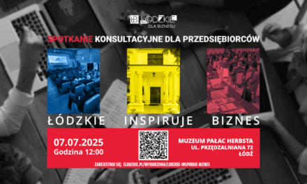 Spotkanie – Łódzkie Inspiruje Biznes – 7 lipca – Łódź, Muzeum Pałac Herbsta