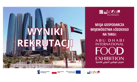 Wyniki rekrutacji – misja gospodarcza województwa łódzkiego – ADIFE 2025