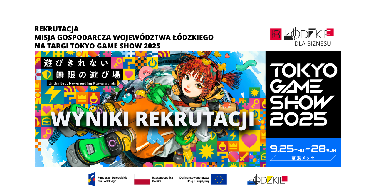 Tokyo Game Show – wyniki rekrutacji