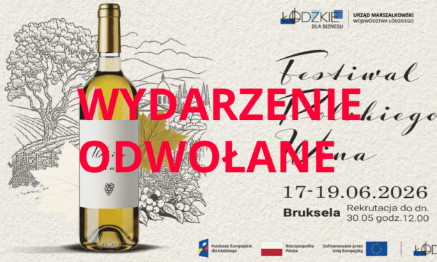 Festiwal Polskiego Wina w Brukseli – start rekrutacji!