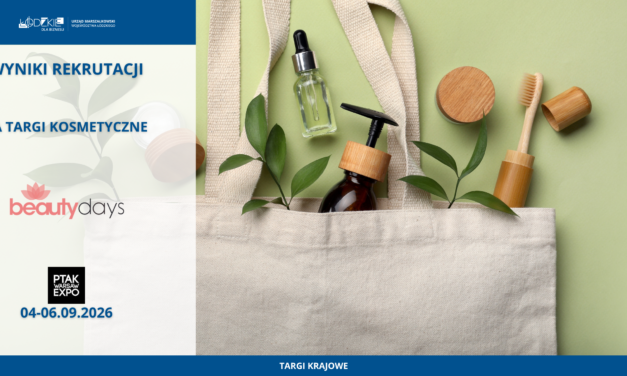 WYNIKI REKRUTACJI – TARGI BEAUTY DAYS 2026